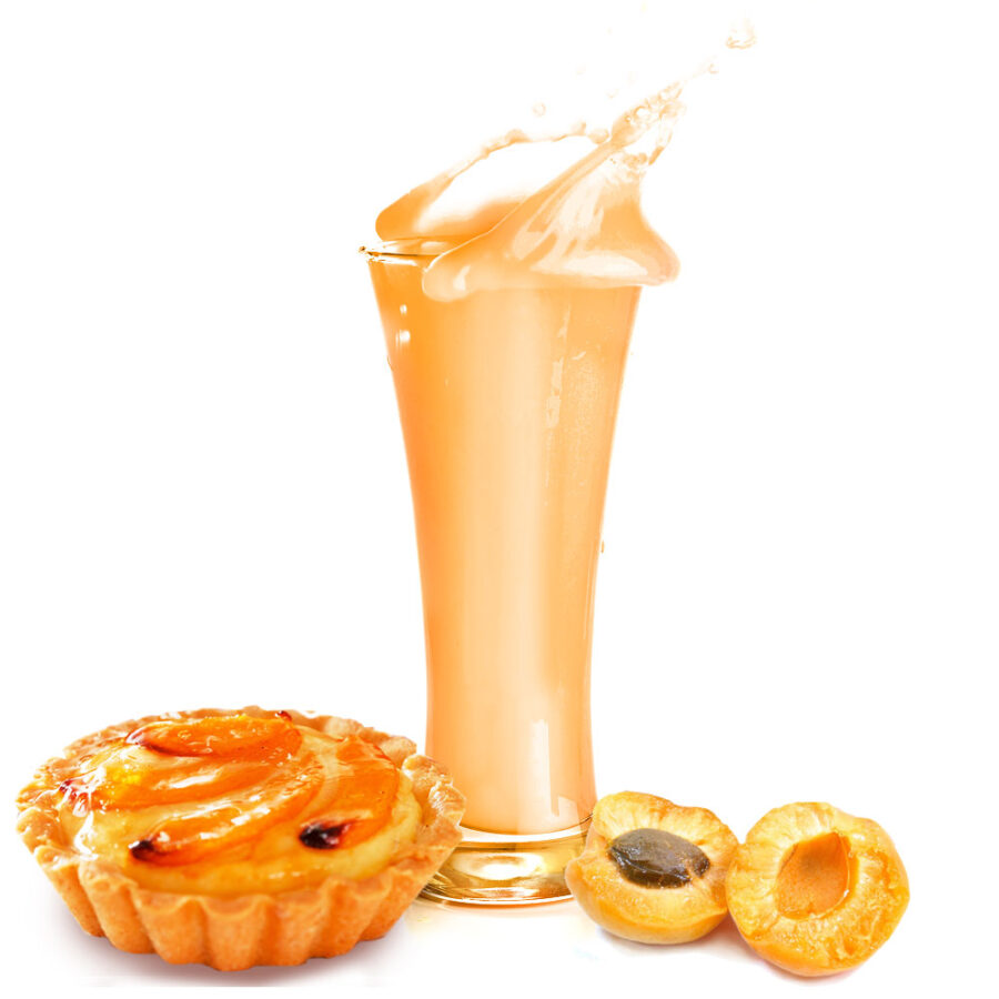 Aprikosentarte Geschmack Molkepulver mit Protein und L-Carnitin