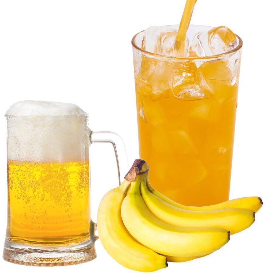 Banane Bier Geschmack allergenfreies Energy Drink Pulver