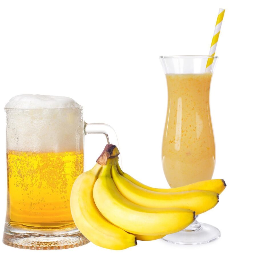 Banane Bier Geschmack Whey Proteinpulver Eiweißpulver mit L-Carnitin
