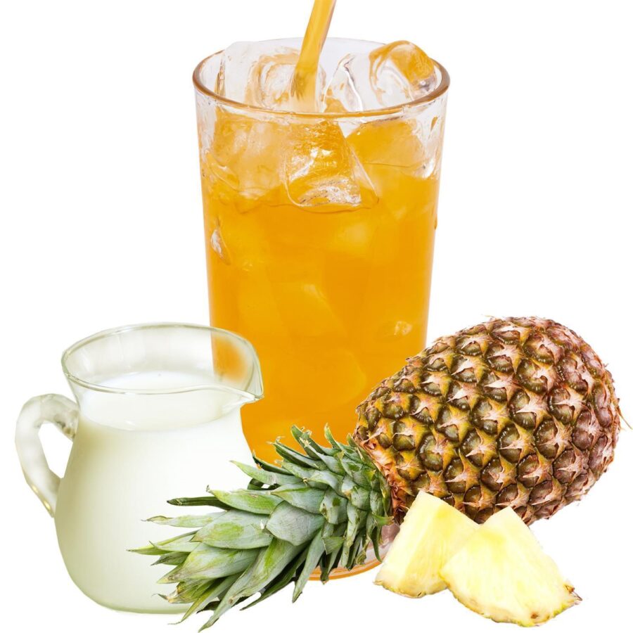 Buttermilch Ananas Geschmack allergenfreies Energy Drink Pulver