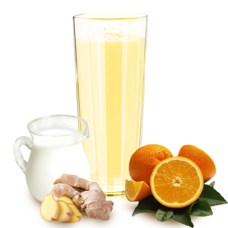 Buttermilch Orange-Ingwer Geschmack Whey Proteinpulver Eiweißpulver