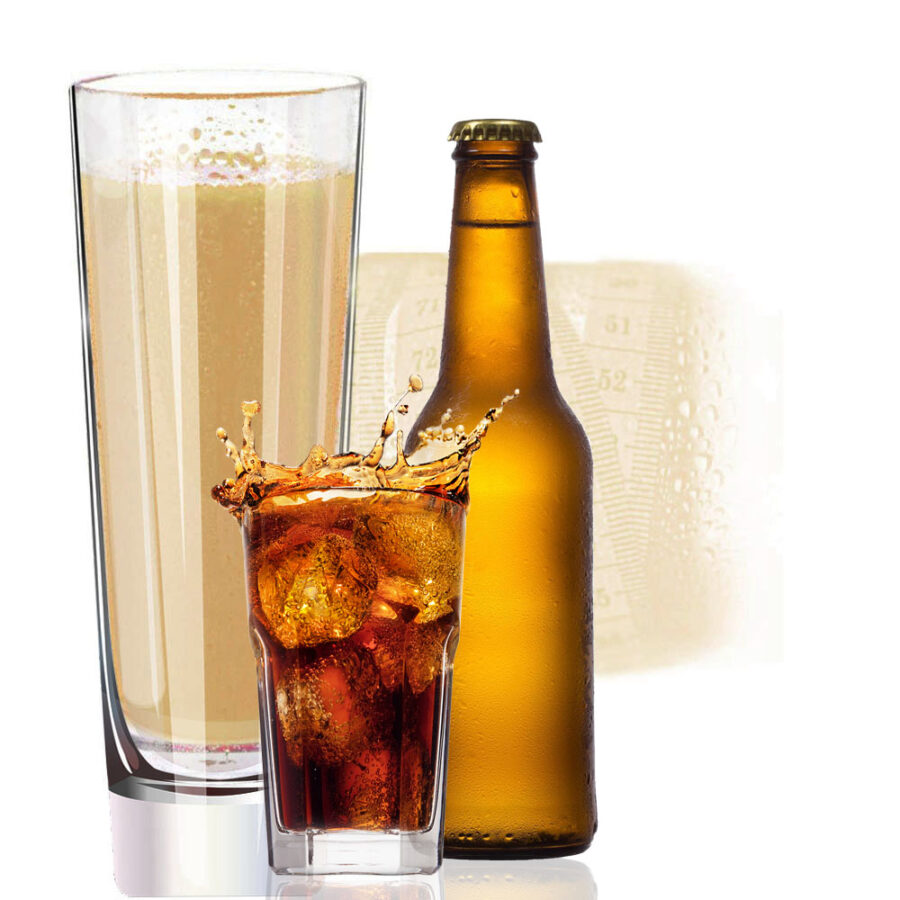 Cola Bier Geschmack Veganes Proteinpulver Eiweißpulver mit L-Carnitin