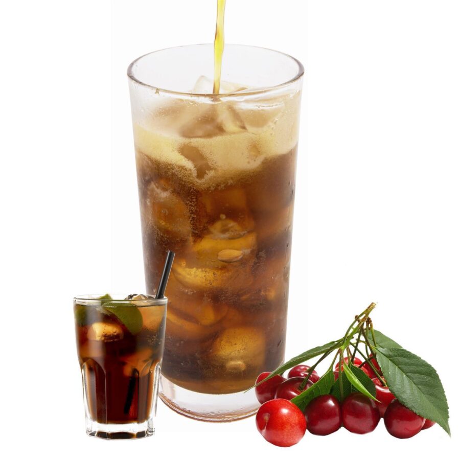 Cola Kirsch Geschmack allergenfreies Energy Drink Pulver