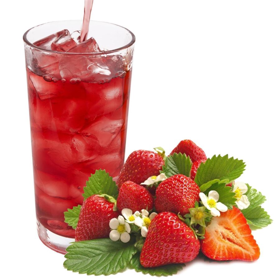 Erdbeer Geschmack allergenfreies Energy Drink Pulver