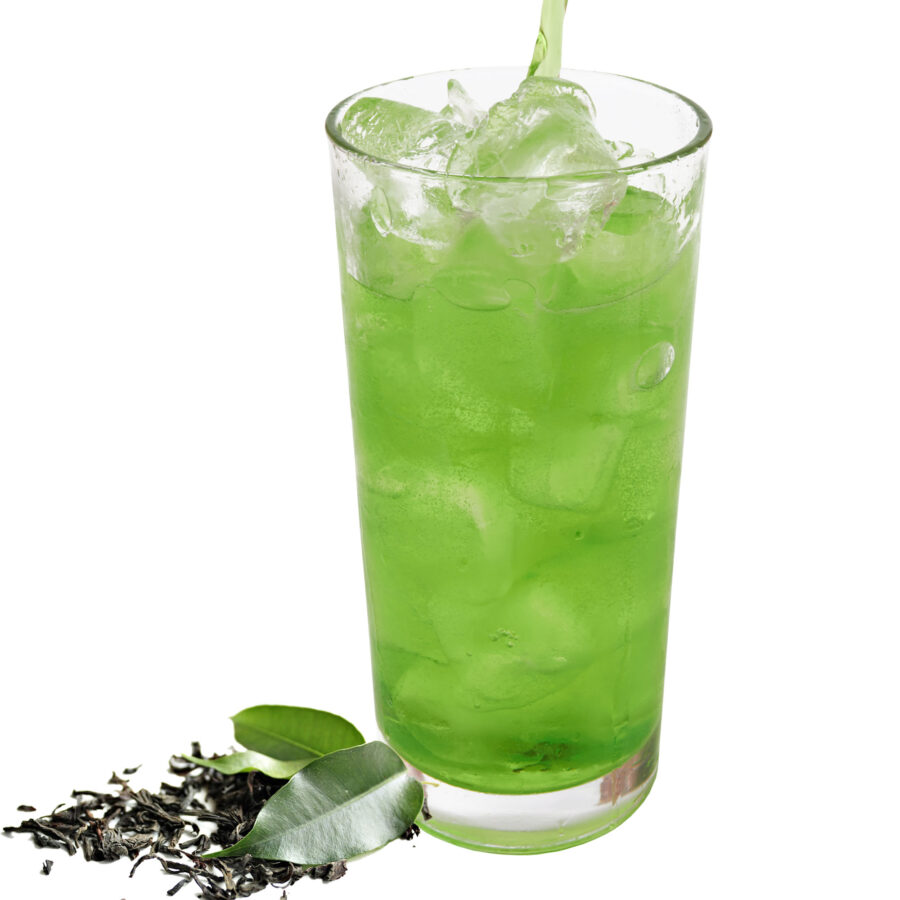 Grüner Tee Geschmack allergenfreies Energy Drink Pulver