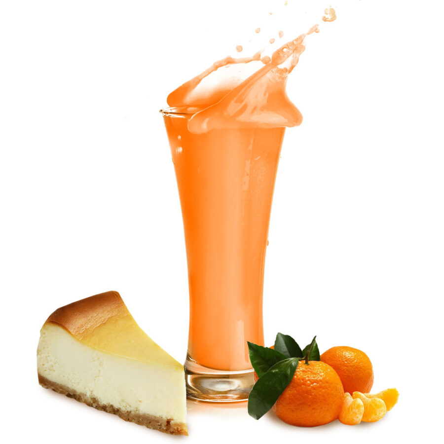 Käsekuchen Mandarine Geschmack Molkepulver mit Protein und L-Carnitin