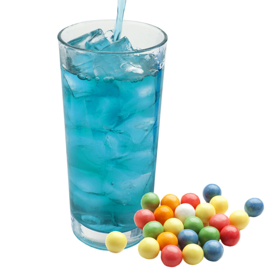 Kaugummieis Blau allergenfreies Energy Drink Pulver