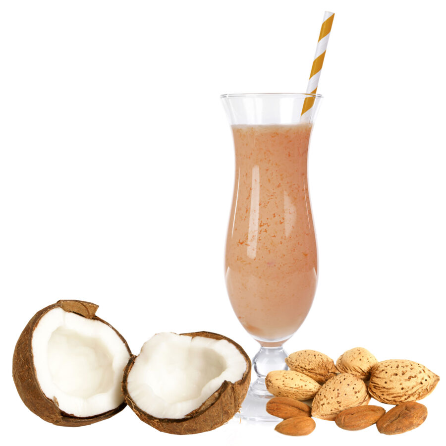 Kokos Mandel Geschmack Molkepulver mit Protein und L-Carnitin