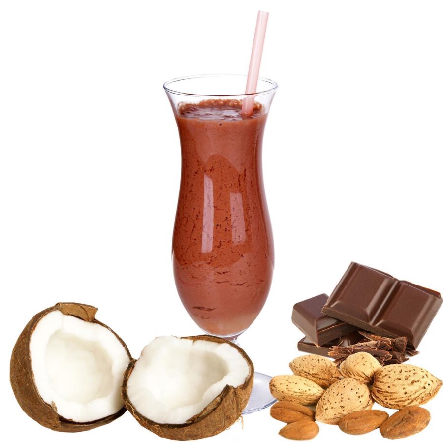 Kokos Mandel Schoko Geschmack Molkepulver mit Protein und L-Carnitin