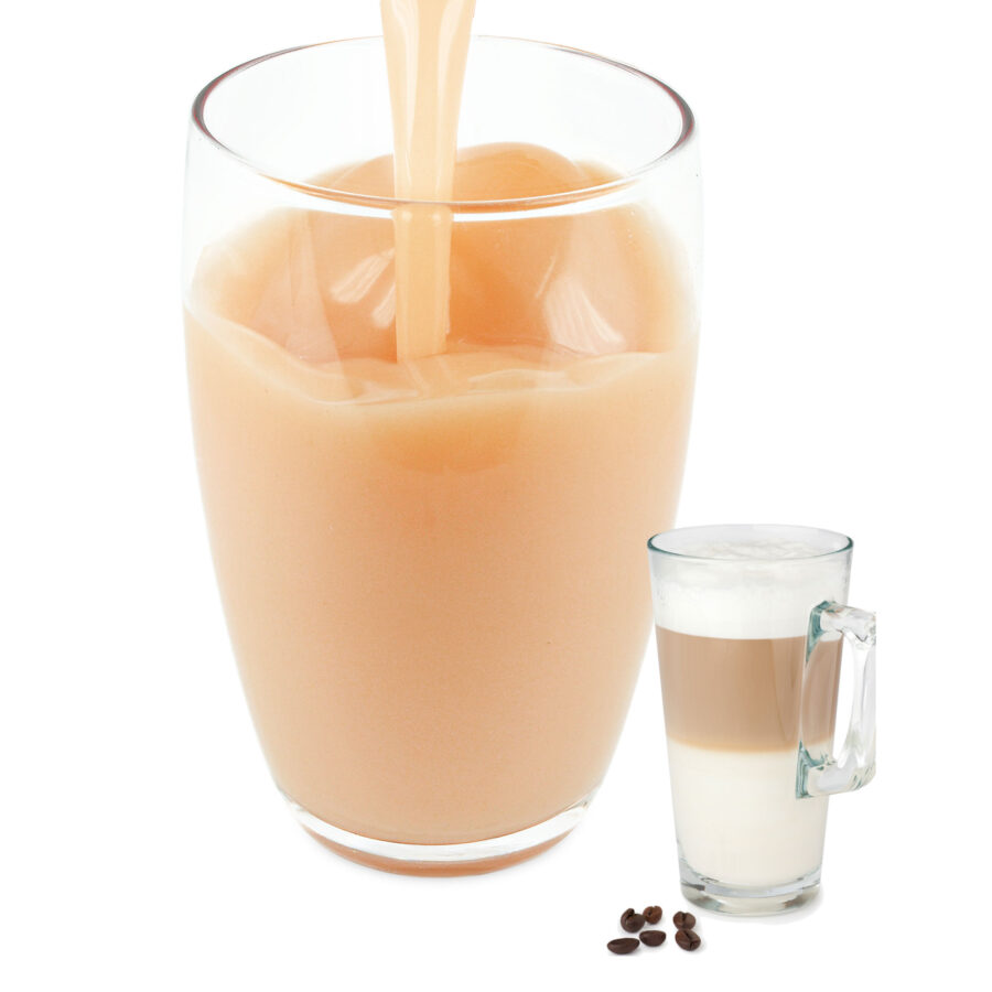 Latte Macchiato Geschmack Isotonisches Getränkepulver mit L-Carnitin