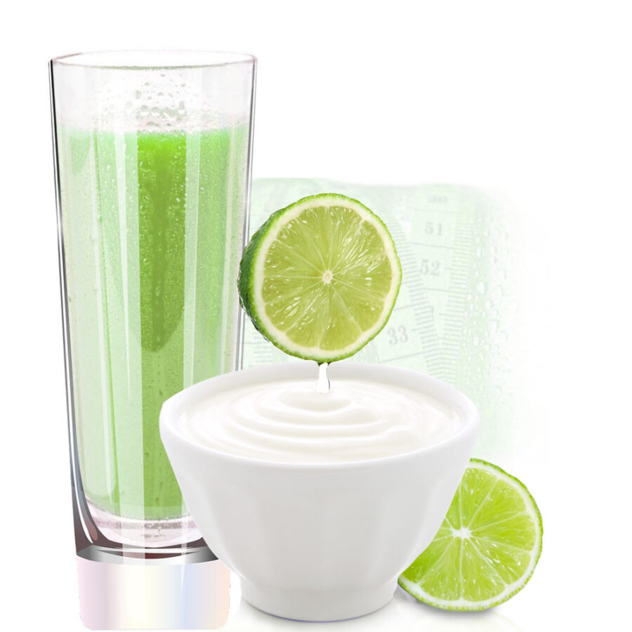 Limette Joghurt Geschmack Veganes Proteinpulver Eiweißpulver mit L-Carnitin