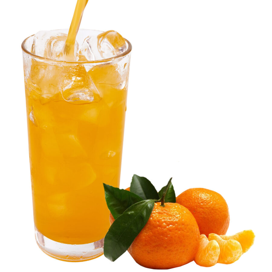 Mandarine Geschmack allergenfreies Energy Drink Pulver