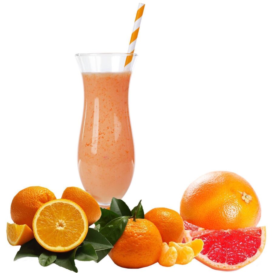 Pampelmuse Orange Mandarine Geschmack Molkepulver mit Protein und L-Carnitin