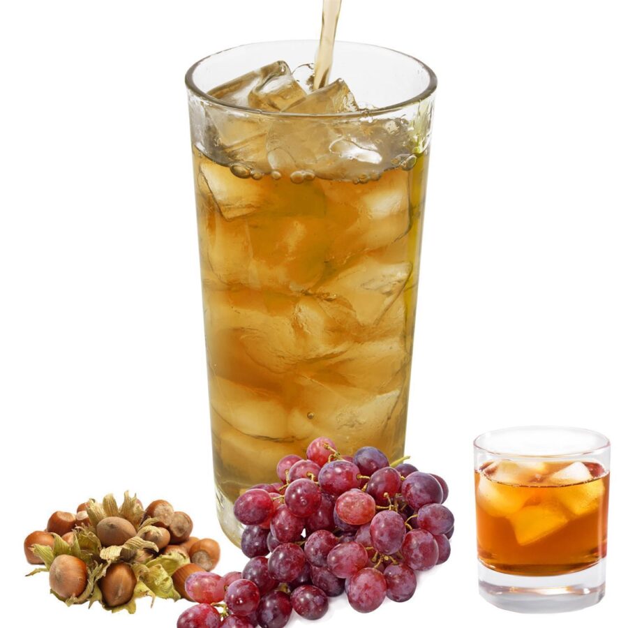 Rum Traube Nuss Geschmack allergenfreies Energy Drink Pulver