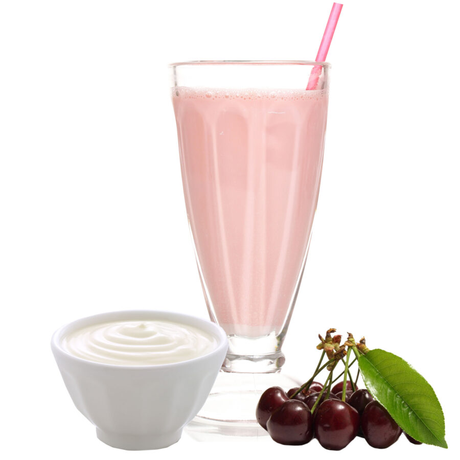 Sauerkirsch Joghurt Geschmack Molkepulver mit Protein und L-Carnitin