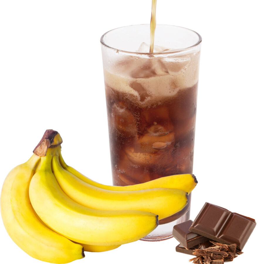 Schoko Banane Geschmack allergenfreies Energy Drink Pulver