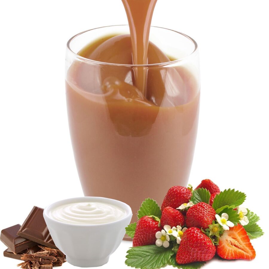 Schoko Erdbeer Joghurt Geschmack Isotonisches Getränkepulver mit L-Carnitin