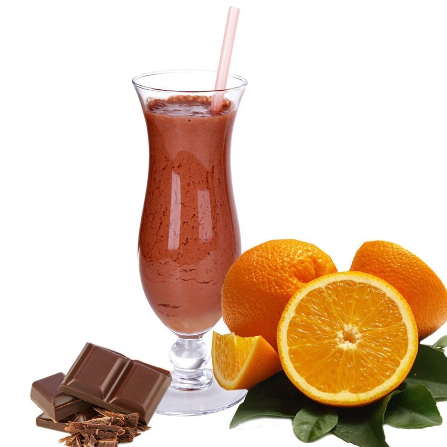 Schoko Orange Geschmack Whey Proteinpulver Eiweißpulver mit L-Carnitin