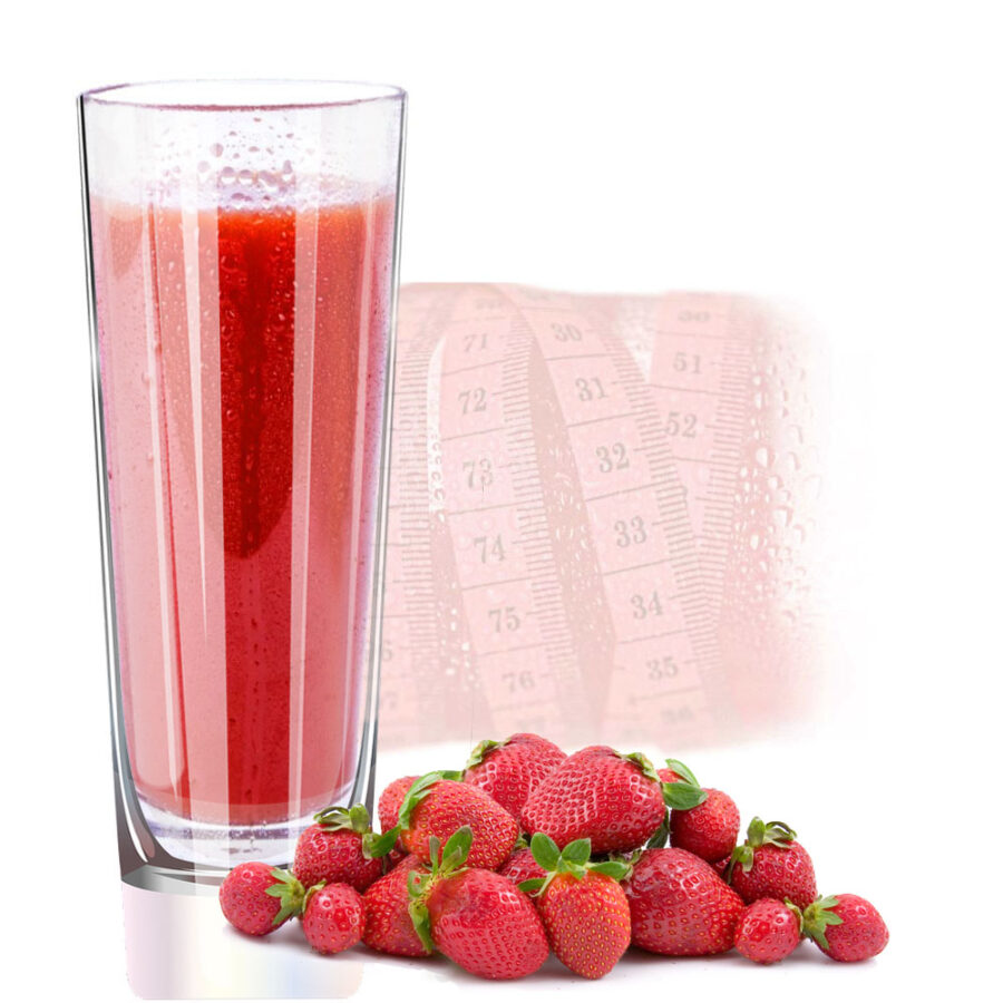 Veganes Proteinpulver Erdbeere