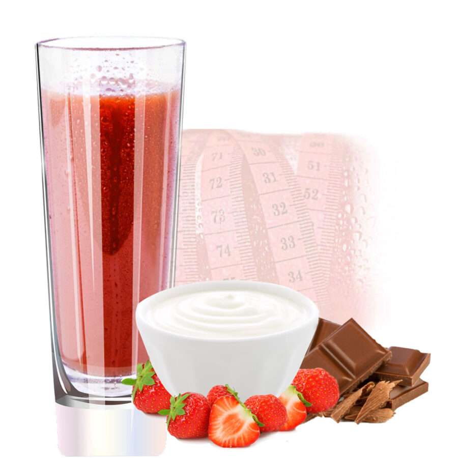 Veganes Proteinpulver Schoko Erdbeer Joghurt