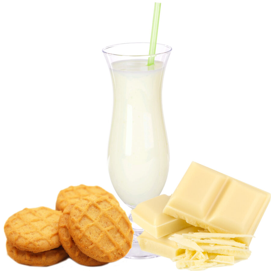 Weiße Schoko Keks Geschmack Molkepulver mit Protein und L-Carnitin
