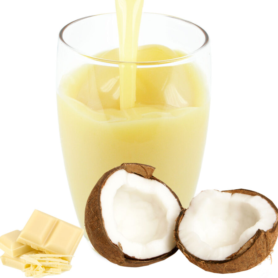 Weiße Schoko Kokos Geschmack Isotonisches Getränkepulver mit L-Carnitin