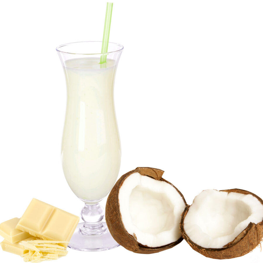 Weiße Schoko Kokos Geschmack Molkepulver mit Protein und L-Carnitin
