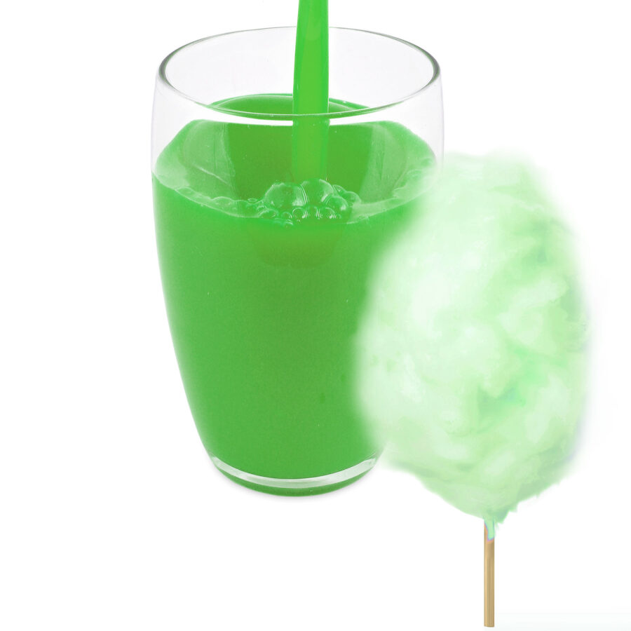 Zuckerwatte Geschmack Grün Isotonisches Getränkepulver mit L-Carnitin